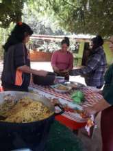 Preparation of the "Ollas populares"