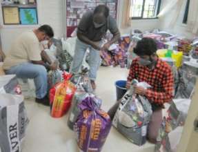Sampark team packing- Our Corona warriors !