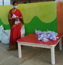 Hygiene kit distribution