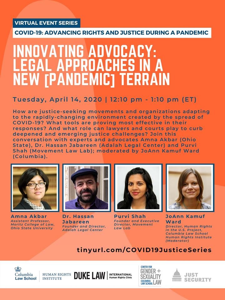 Adalah's Coronavirus Human Rights Project