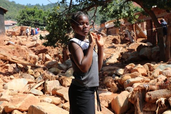 DE traumatizing people displaced by Cyclone IDAI.