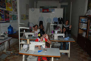 Sewing class