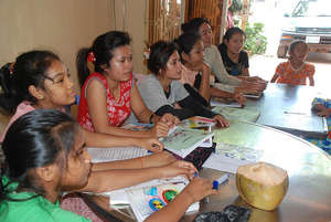 NFE class in Svay Pak, Cambodia