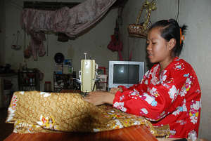 Making her own clothing line