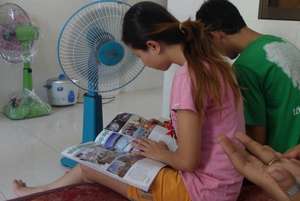 Your support has given her the gift of literacy