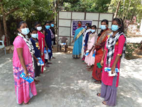 Sanitary pad distribution