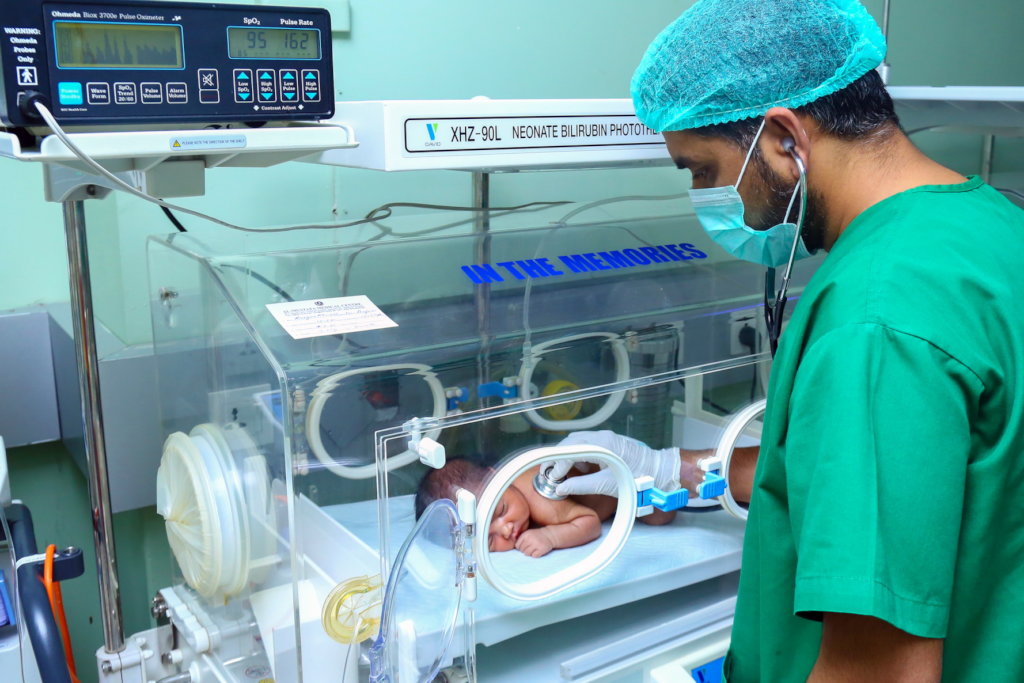 Life saving treatment of babies by Donations/Zakat