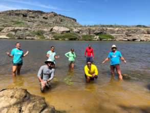 the volunteers that helped with the release