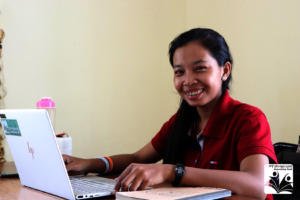 Channra, our new Scholarship Project Assistant