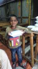 Cooked meals provided to street children for 7 day