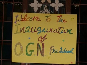 Inauguration of the new Preschool