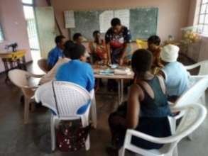 Sanitary Pad Making Training for Mothers Groups