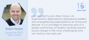 Atlas Corps Incoming CEO Bidjan Nashat