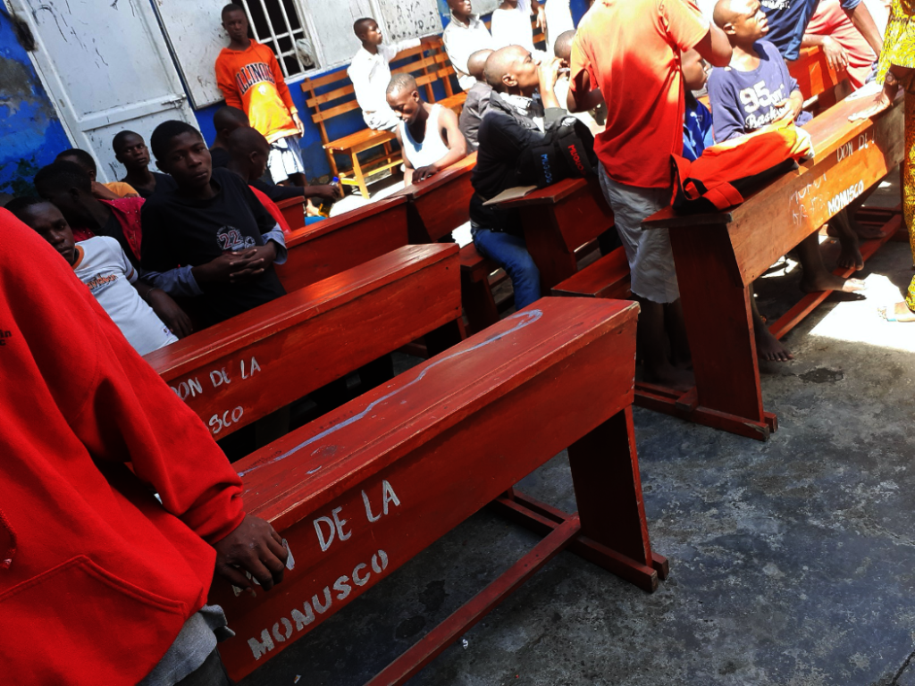 Protecting 80 detained children in DR Congo