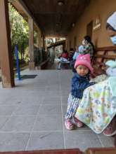 child at clinic