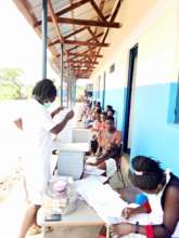 Children being treated at Alemere Children HC