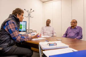 Sigma Directors  Donated Medical Supplies