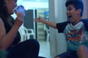 Anita and her son