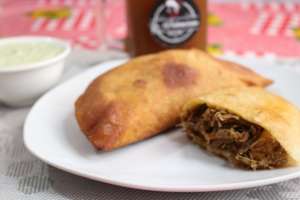 Shredded beef patty