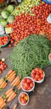 Produce at a Rwanda market