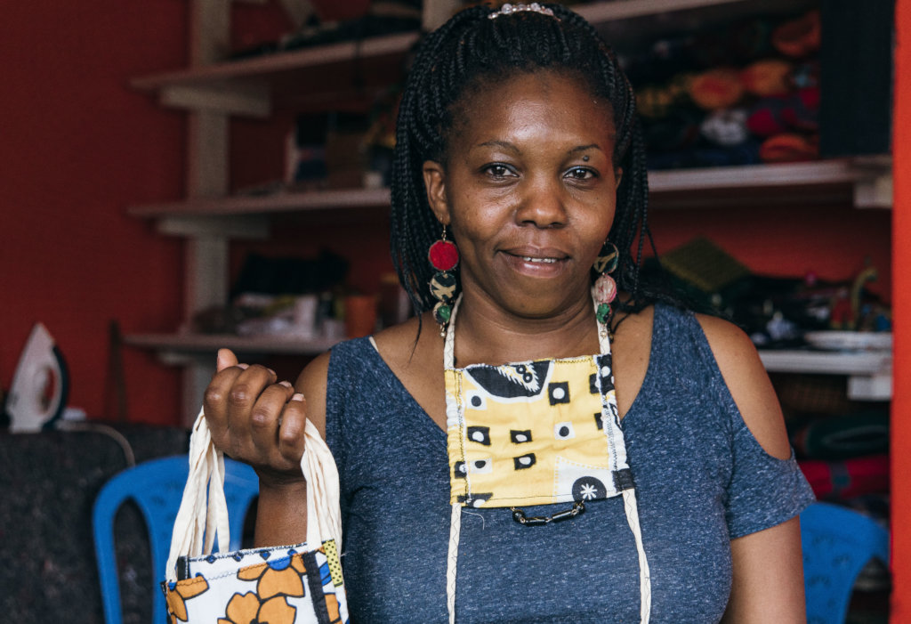 Provide 9600 cloth masks to 800+ families in Kenya