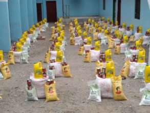 Food Baskets distribution in Taiz