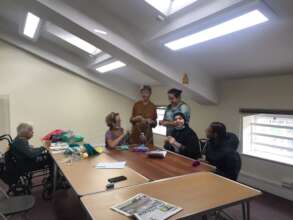 The carers knitting group