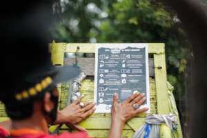 COVID-19 safety information sheet