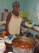 Community Restaurant meals being prepared