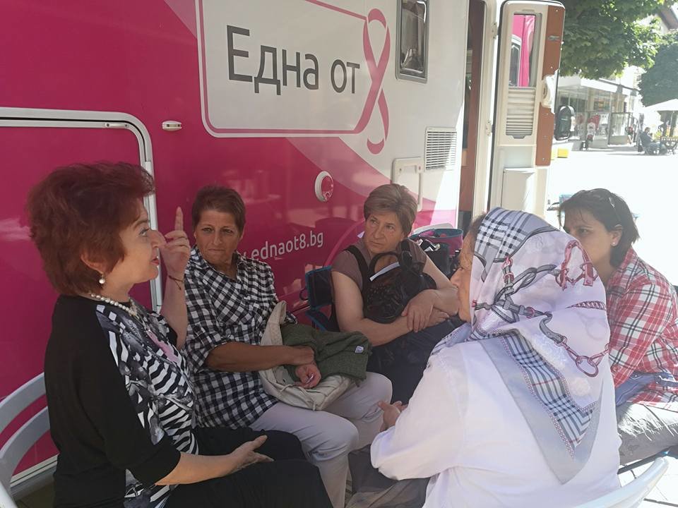 Free services to cancer patients in Bulgaria