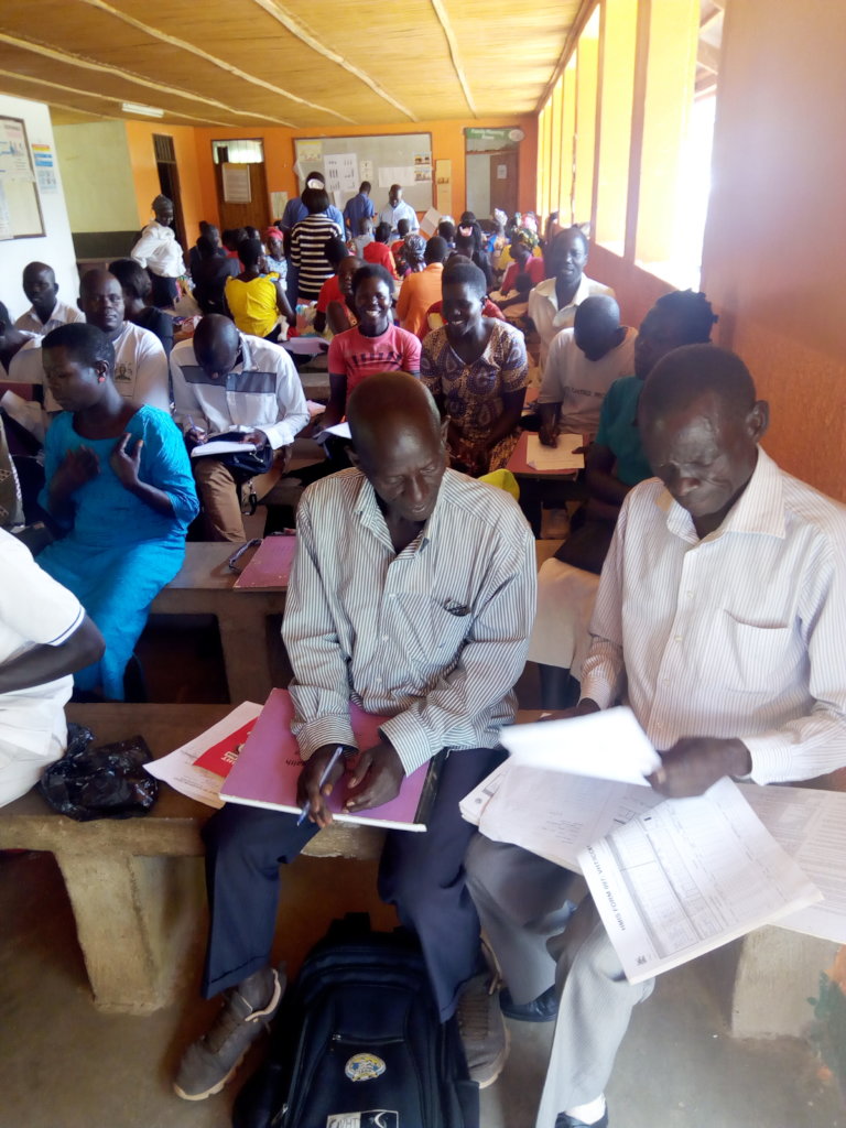 Creating awareness about COVID 19 in Arua District