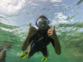 Another happy snorkeler!