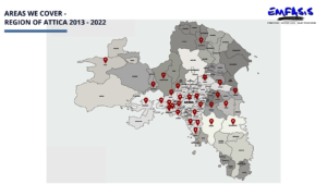 AREAS WE COVER - REGION OF ATTICA