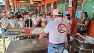 Visit to quesillo producer