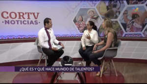 TV interview Mundo de Talentos @ CORTV Oaxaca
