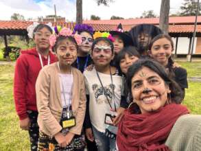 Dia de Muertos with the kids in San Cristobal