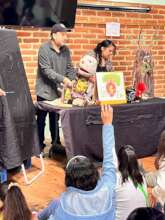 Arts module: puppet & theater session
