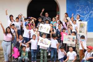Plastic Arts Session in Oaxaca city