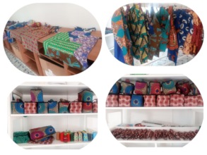 New Kitenge products ready for sale