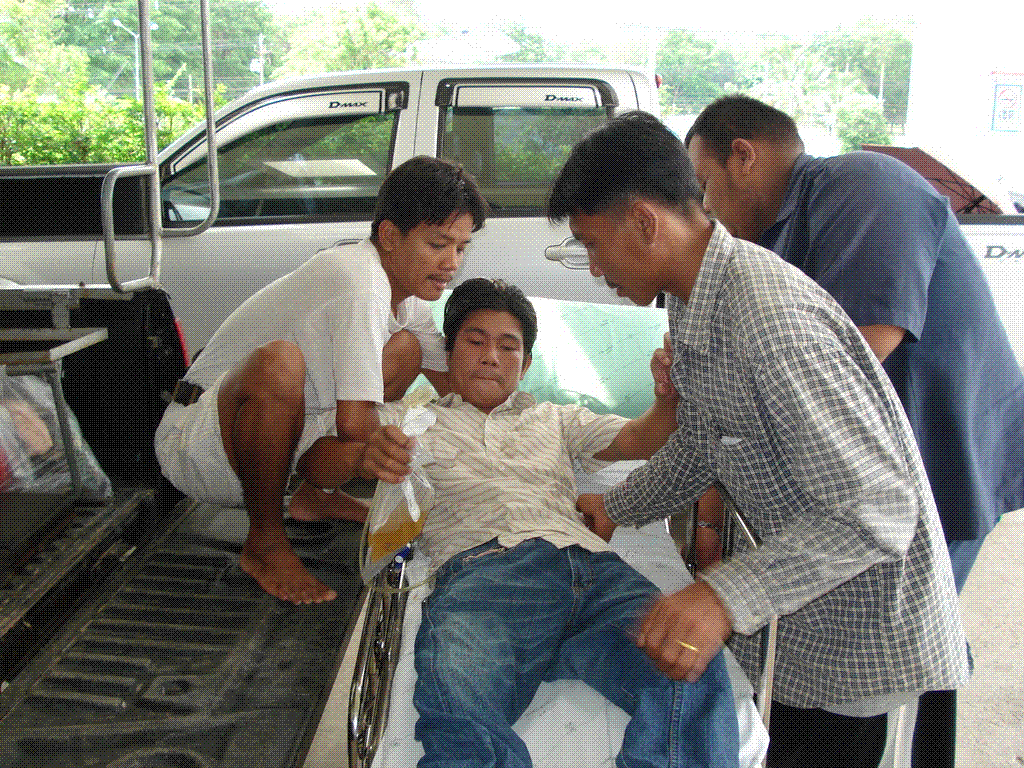 Transport for mobility restricted Burmese migrants