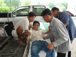 Transport for mobility restricted Burmese migrants