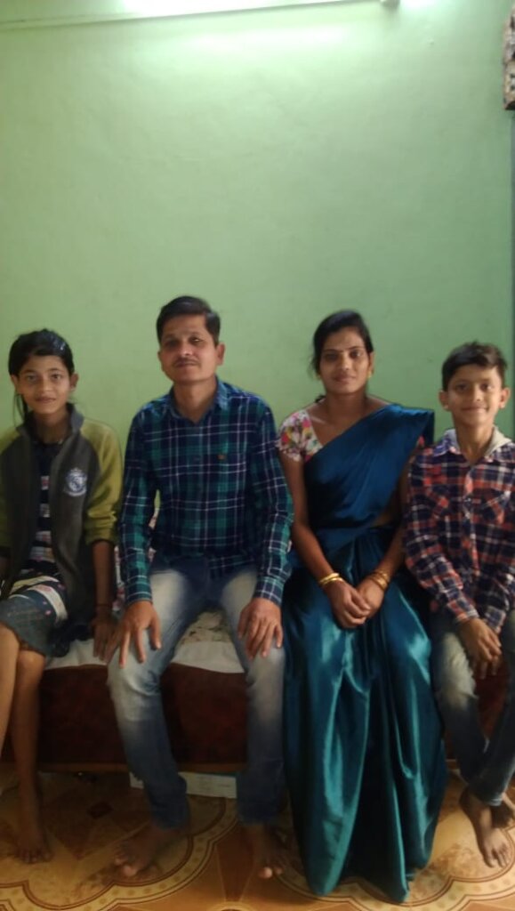 With family