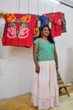 Traditional embroidery Hupilito textil