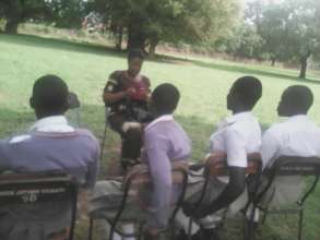 School visits at Vignato Secondary School Kitgum