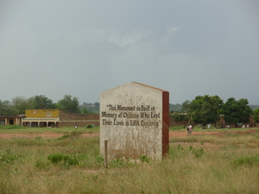 Monument to captured children.