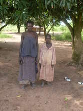 HIV+ Mother and child from Oyuru Village