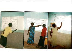 Acholi Women helping and training their community