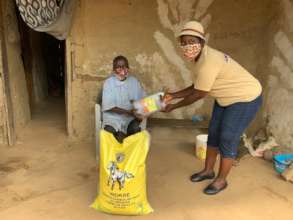 Presentation of rice & oil to family in Todee