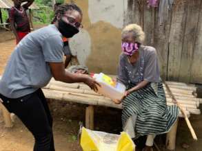 Presentation of rice & oil to family in Todee