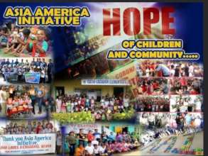AAI banner made by school Volunteers - Thank you!